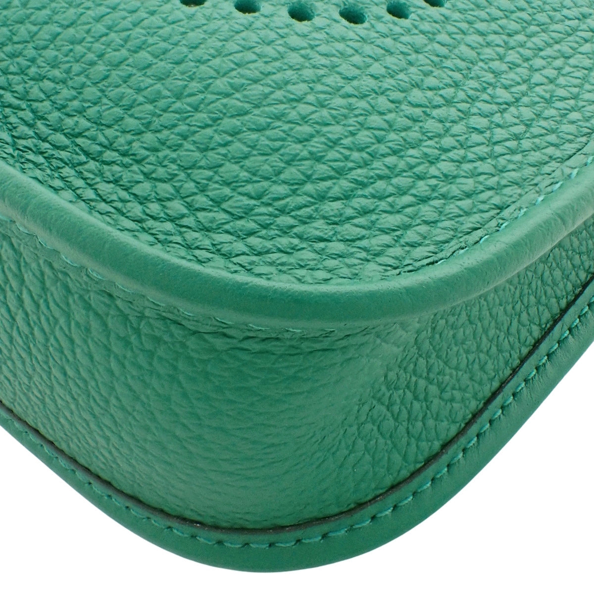 Evelyne Amazon TPM Taurillon Clemence Palladium hardware Vert Vertigo Silver hardware W stamp