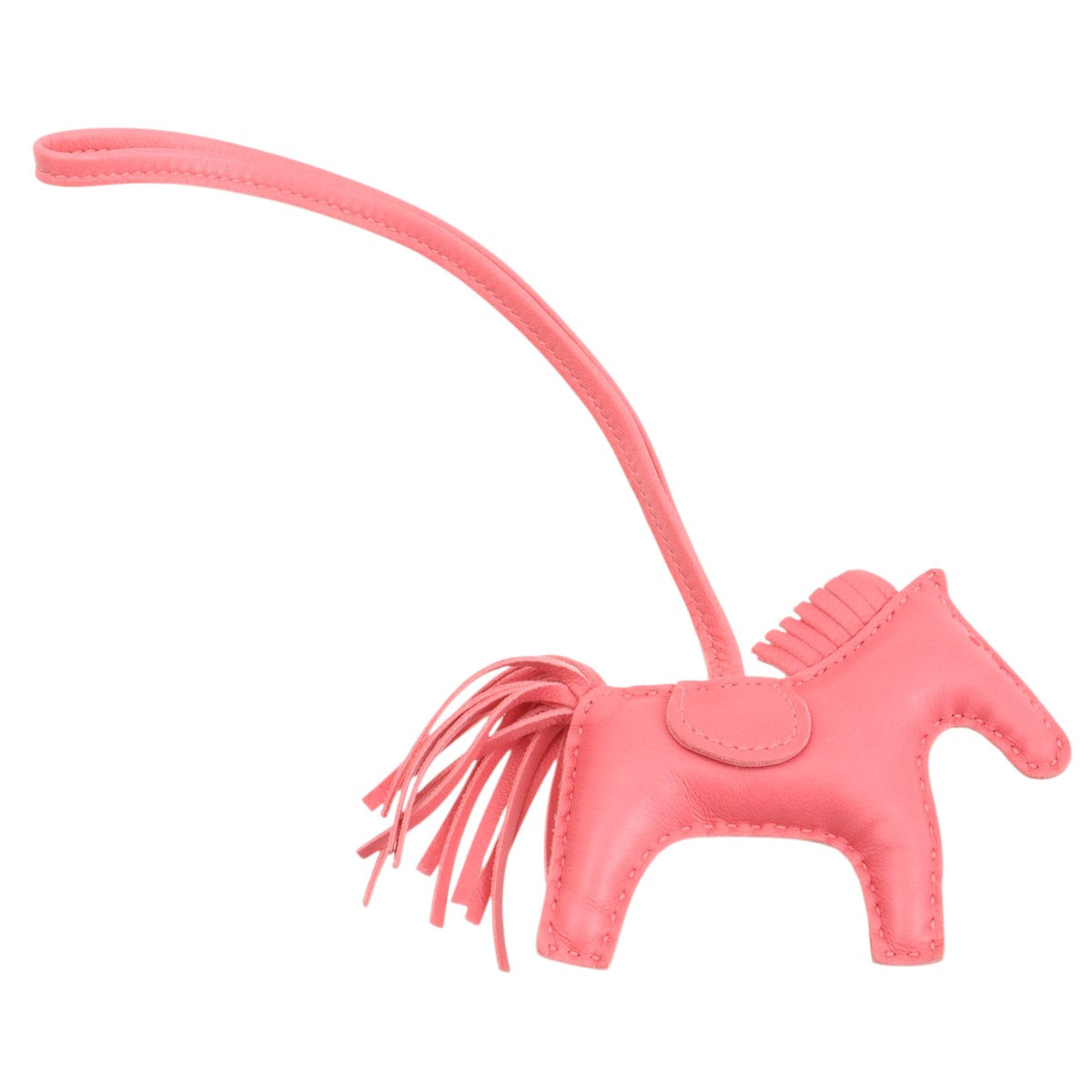 Rodeo Charm PM Agneau Milo Rose Azalee Y-engraved