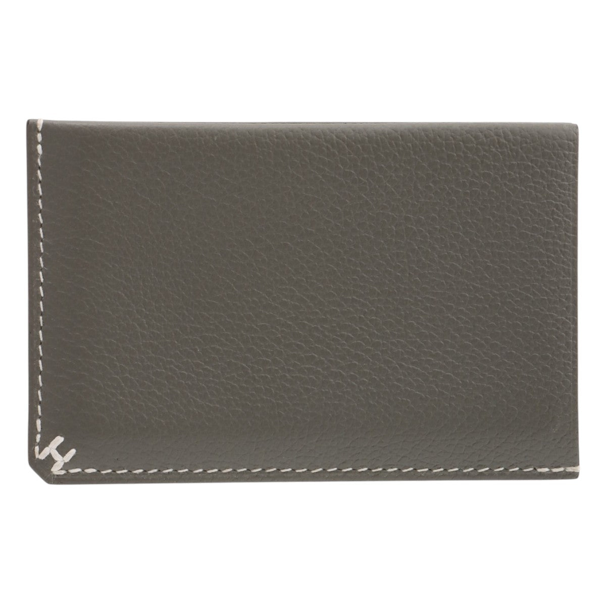 HERMES(エルメス) Hセリエ カードケース グリメイヤー グレー エバーカラー W刻印 パスケース メンズ 40802210445【中古】【アラモード】 Hセリエ カードケース エバーカラー グリメイヤー W刻印