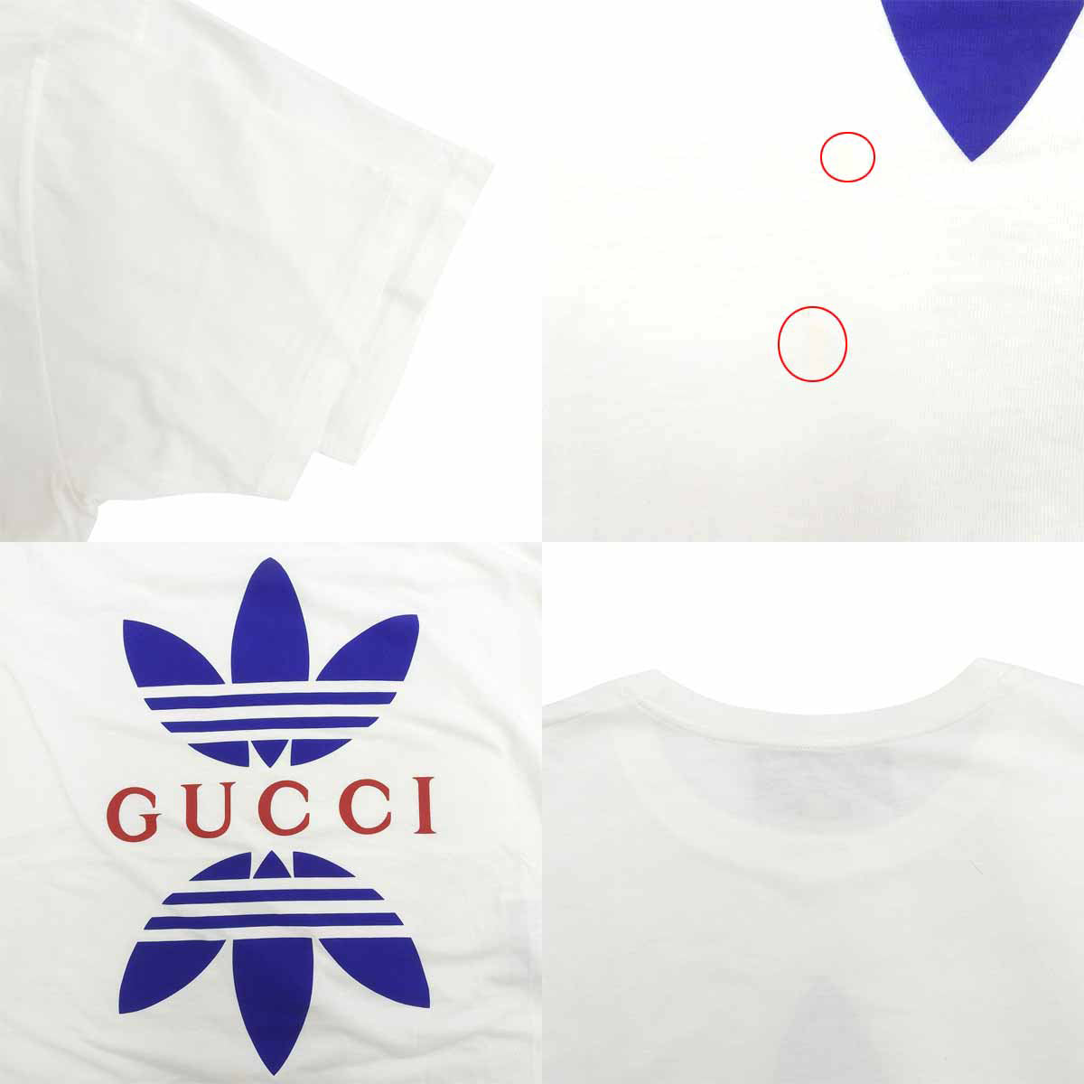 アディダスコラボ Tシャツ XL アパレル 衣類 ファッション 半袖 GUCCI×adidas