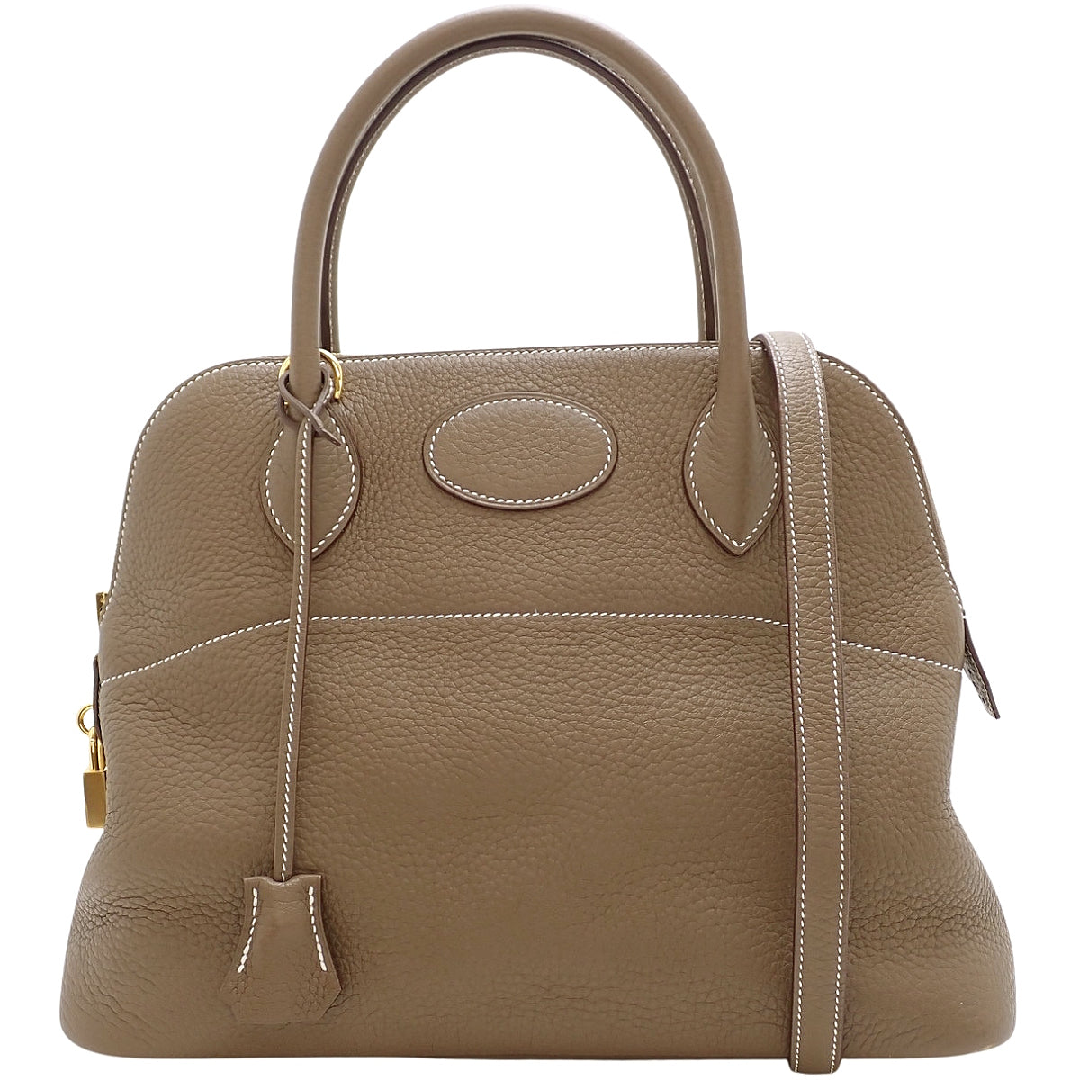 ボリード31 トリヨンクレマンス エトゥープ/エトープ ゴールド金具 A刻印