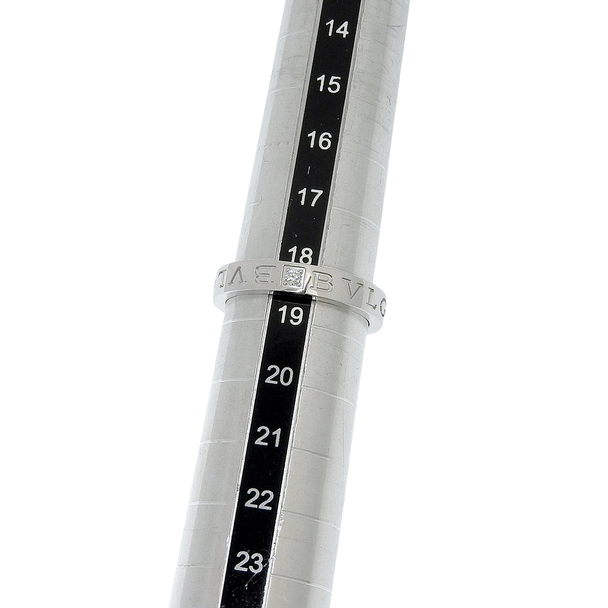ブルガリブルガリ リング ダイヤモンド ホワイトゴールド K18WG 18(58)号 7.8g