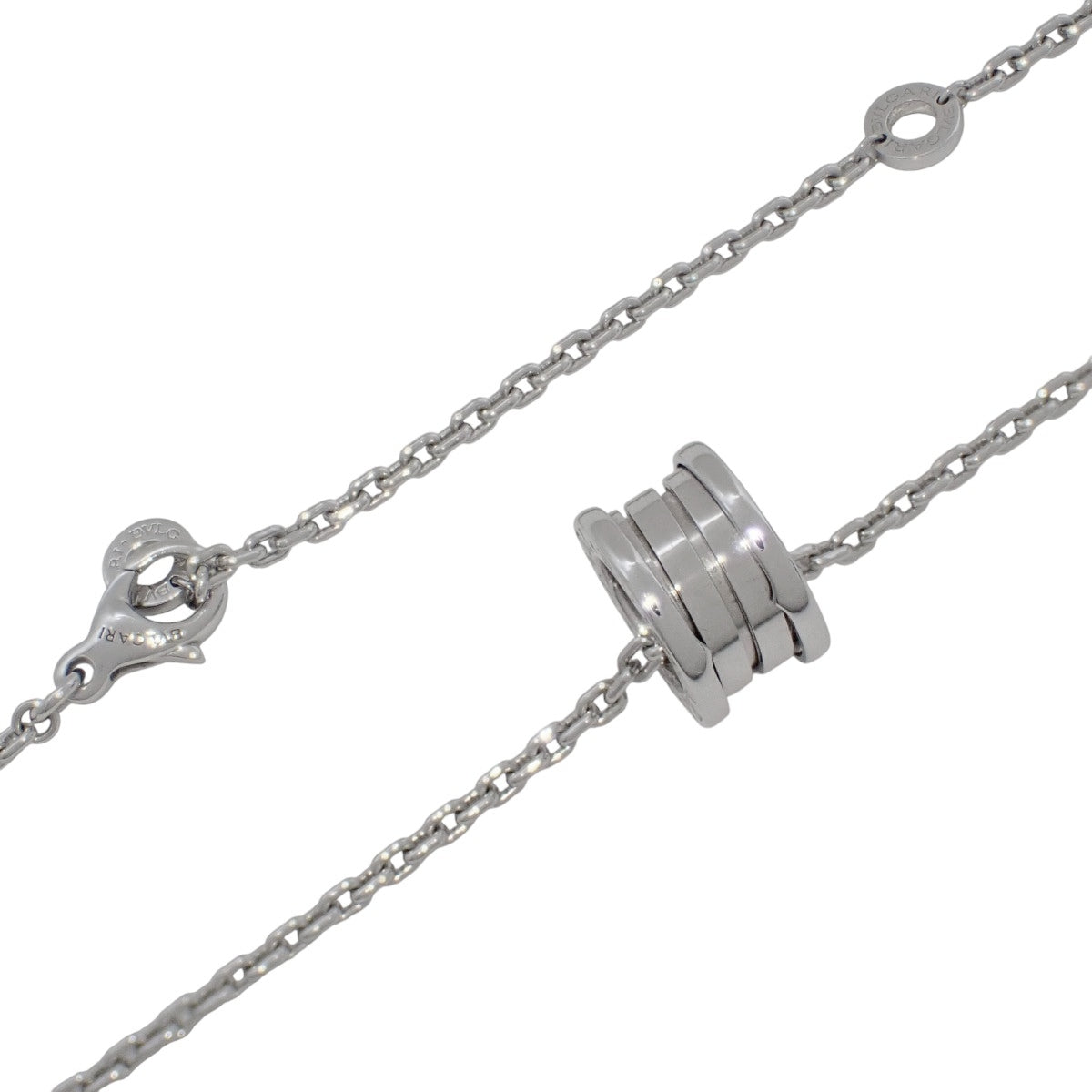 ビー・ゼロワン ネックレス ホワイトゴールド K18WG 25.0g