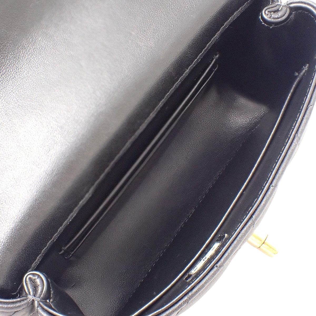 Matelassé Métiers d'Art Limited Strass Coco Handle Chain Shoulder Bag Lambskin Black AS2215