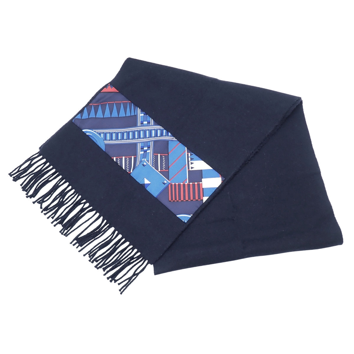 シルクパッチ マフラー カシミヤ シルク