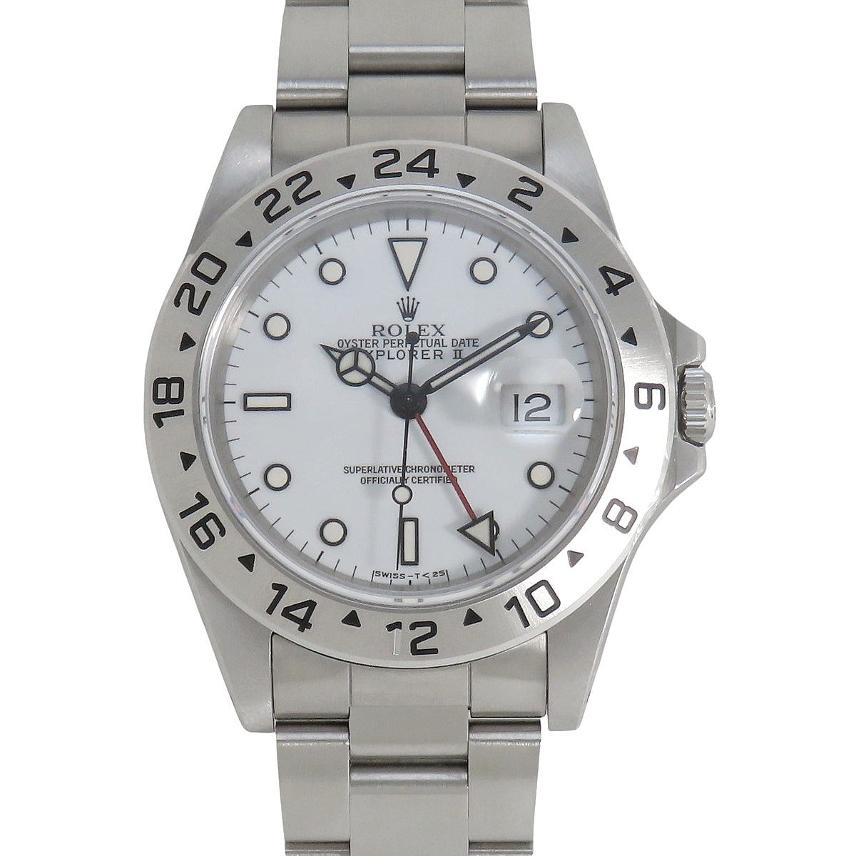 Explorer II 16570 SS White Automatic Men's