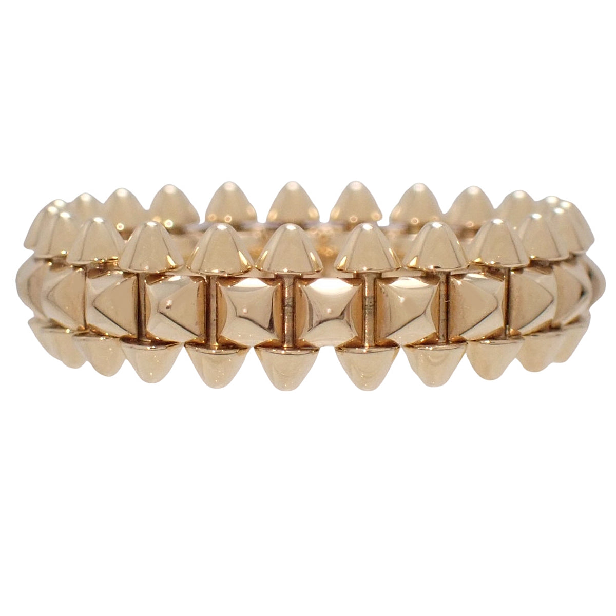 Cartier クラッシュ ドゥ カルティエ リング スモールモデル ピンクゴールド K18PG 55 8.4g