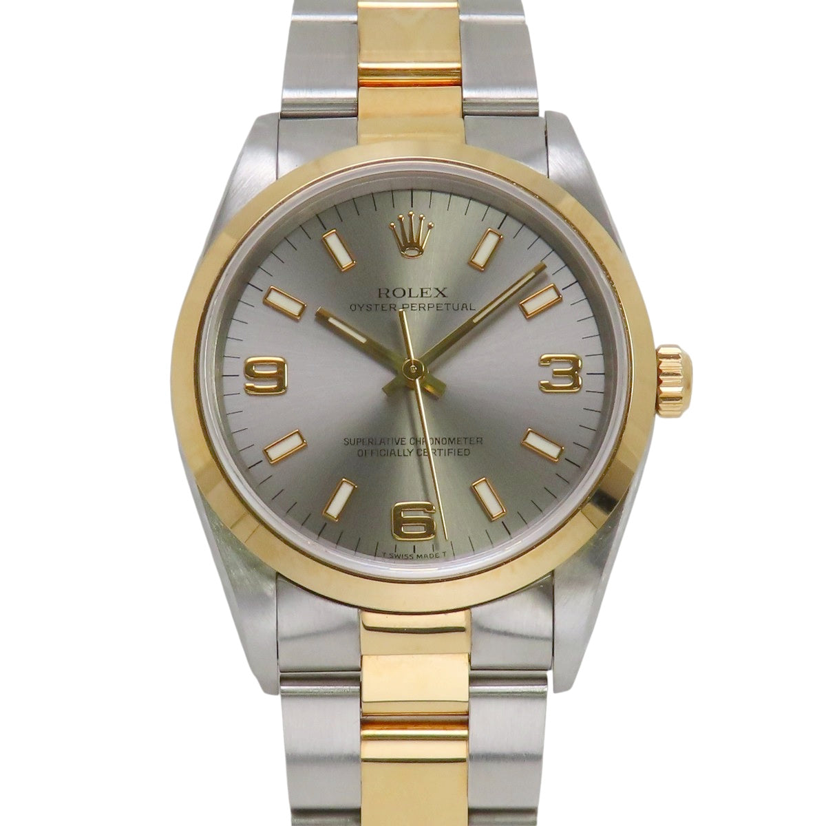 Oyster Perpetual 14203 YG/SS U-Serial Men's