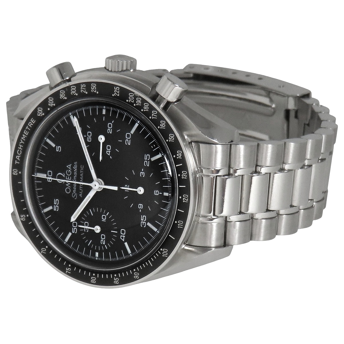Speedmaster 3510.50 不锈钢黑色自动机械男女腕表