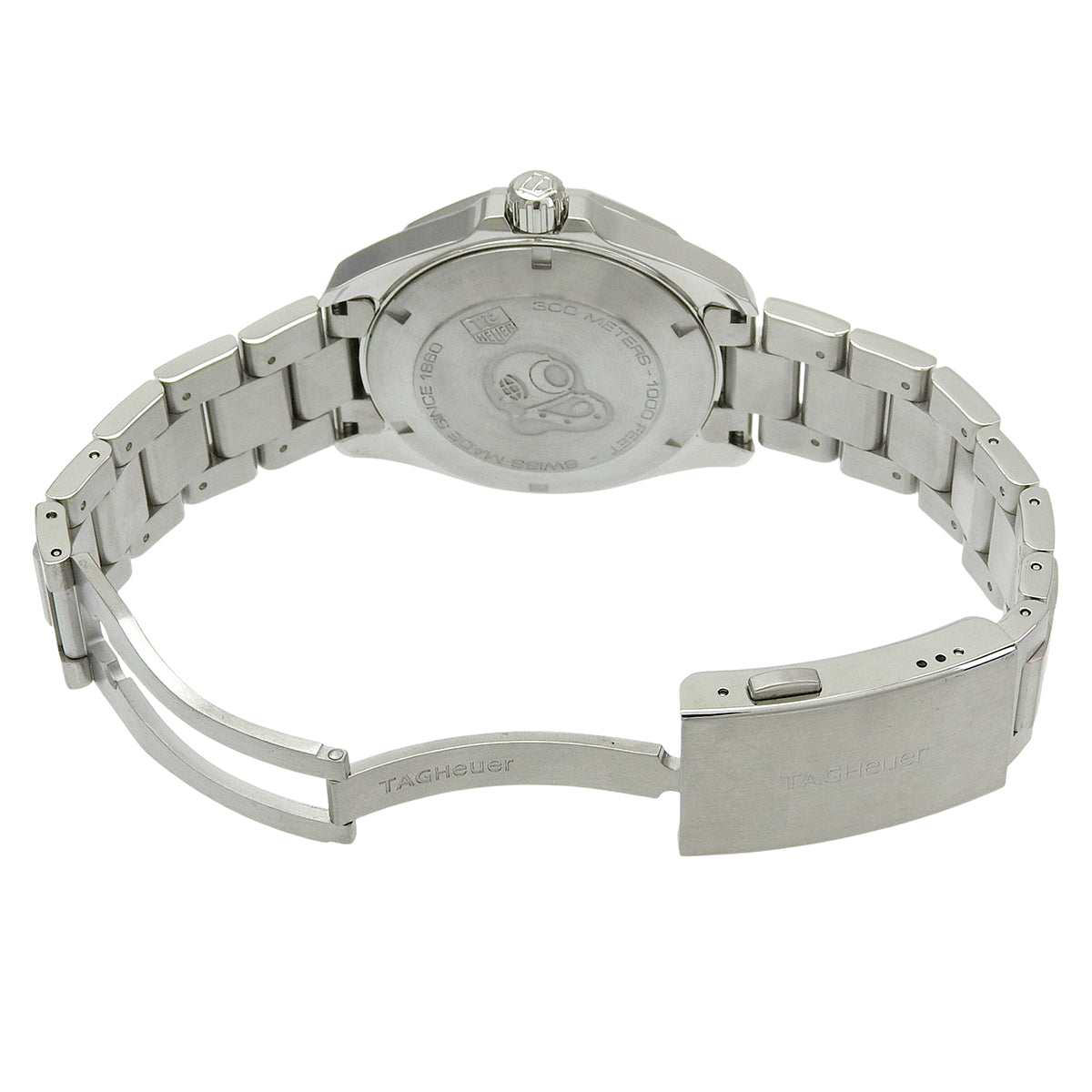 Aquaracer WAY1110.BA0928 SS Black Quartz Men's