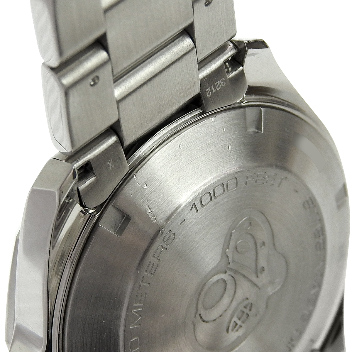 Aquaracer WAY1110.BA0928 SS Black Quartz Men's