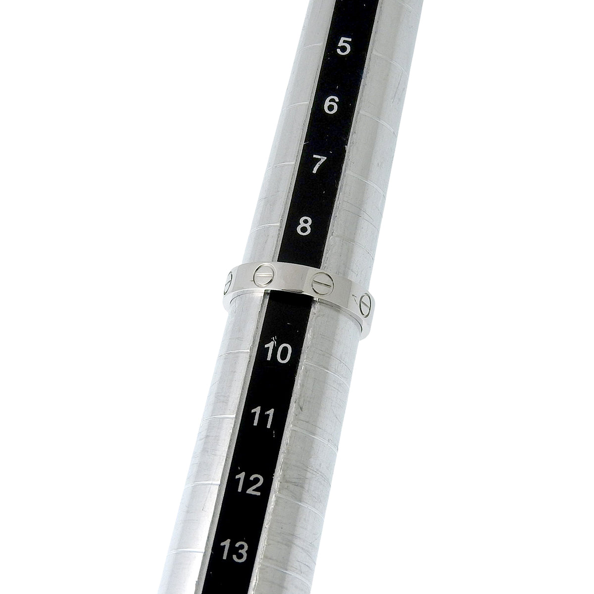 LOVEリング スモールモデル ホワイトゴールド K18WG 49 3.0g
