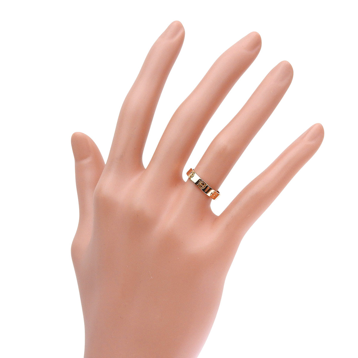 LOVE ring, small model, pink gold, 18K rose gold, 48, 2.7g
