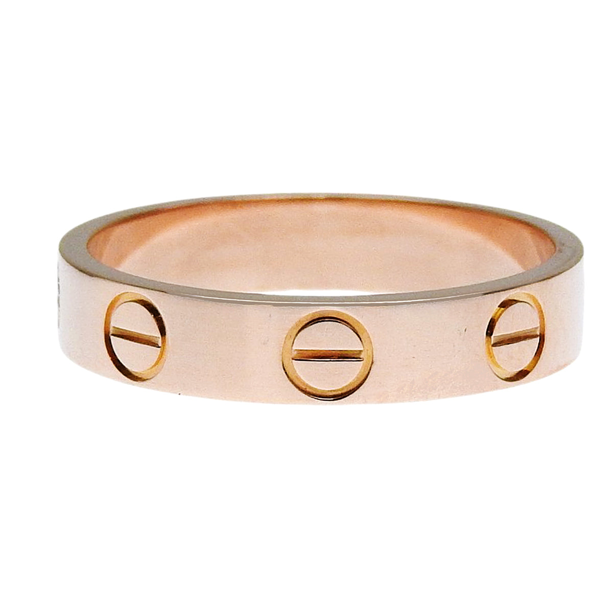 LOVE ring, small model, pink gold, 18K rose gold, 48, 2.7g