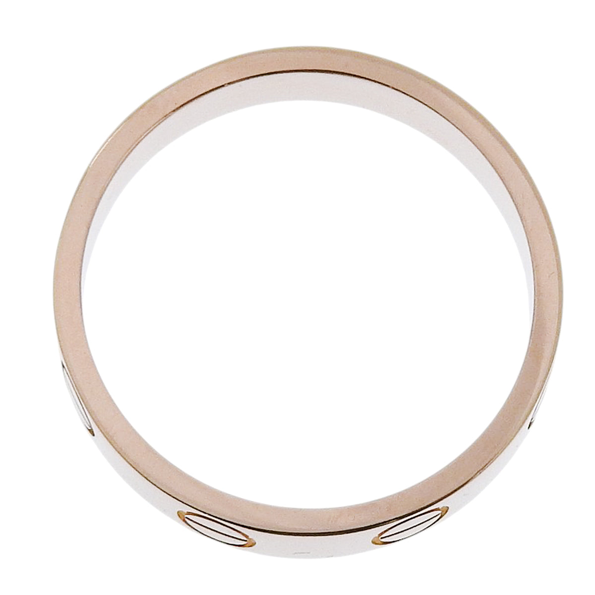 LOVE ring, small model, pink gold, 18K rose gold, 48, 2.7g