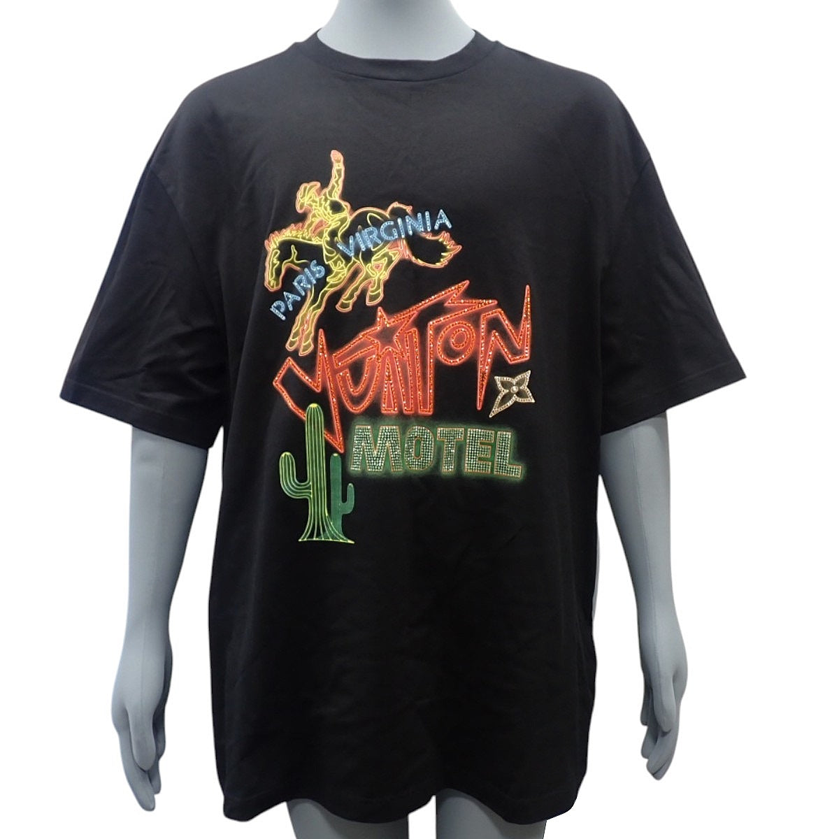 グラフィックエンベリッシュド Tシャツ 2024年 5L RM242M コットン