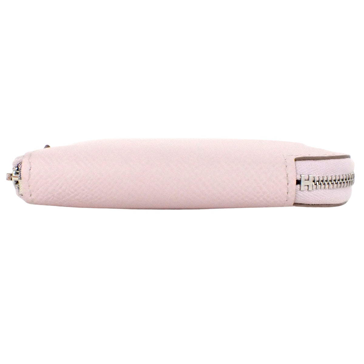Azap Compact Silkin, Veau Epsom, Palladium Hardware, Mauve Pale, W Stamp