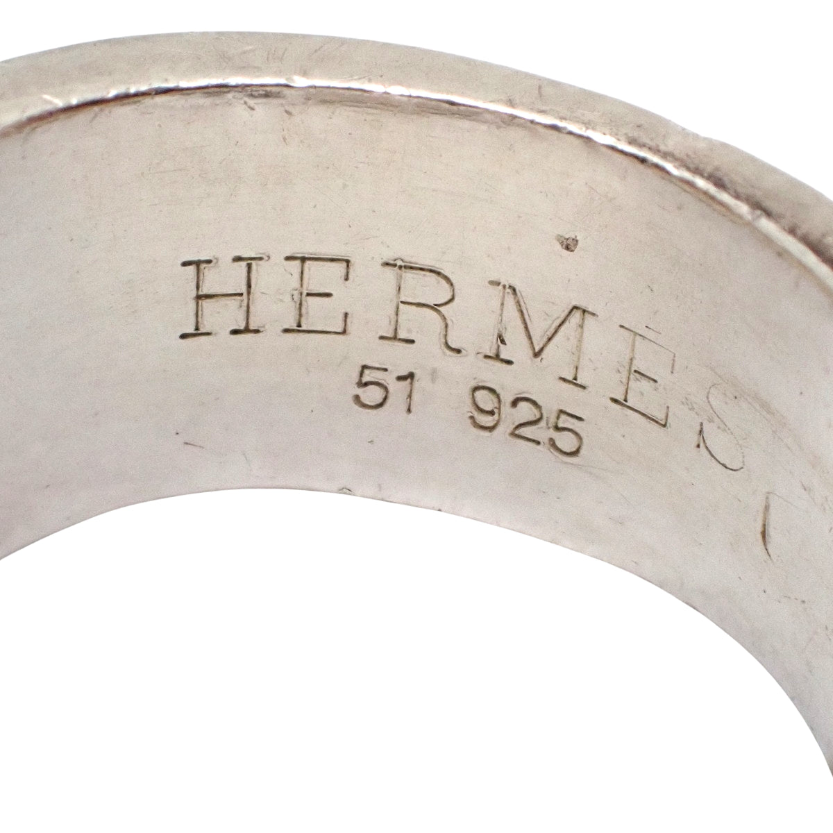 HERMES(エルメス) キャンディリング シルバー SV925 51 指輪 ブルー青 レディース 40802218258【中古】【アラモード】