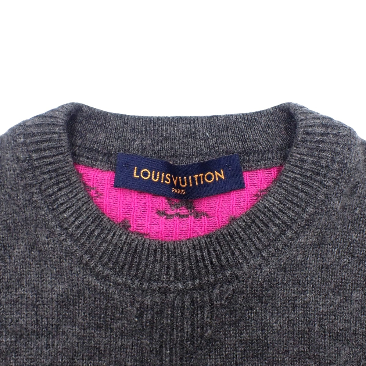 ハーフアンドハーフ LV モノグラム ニット 2018年 M RM182M