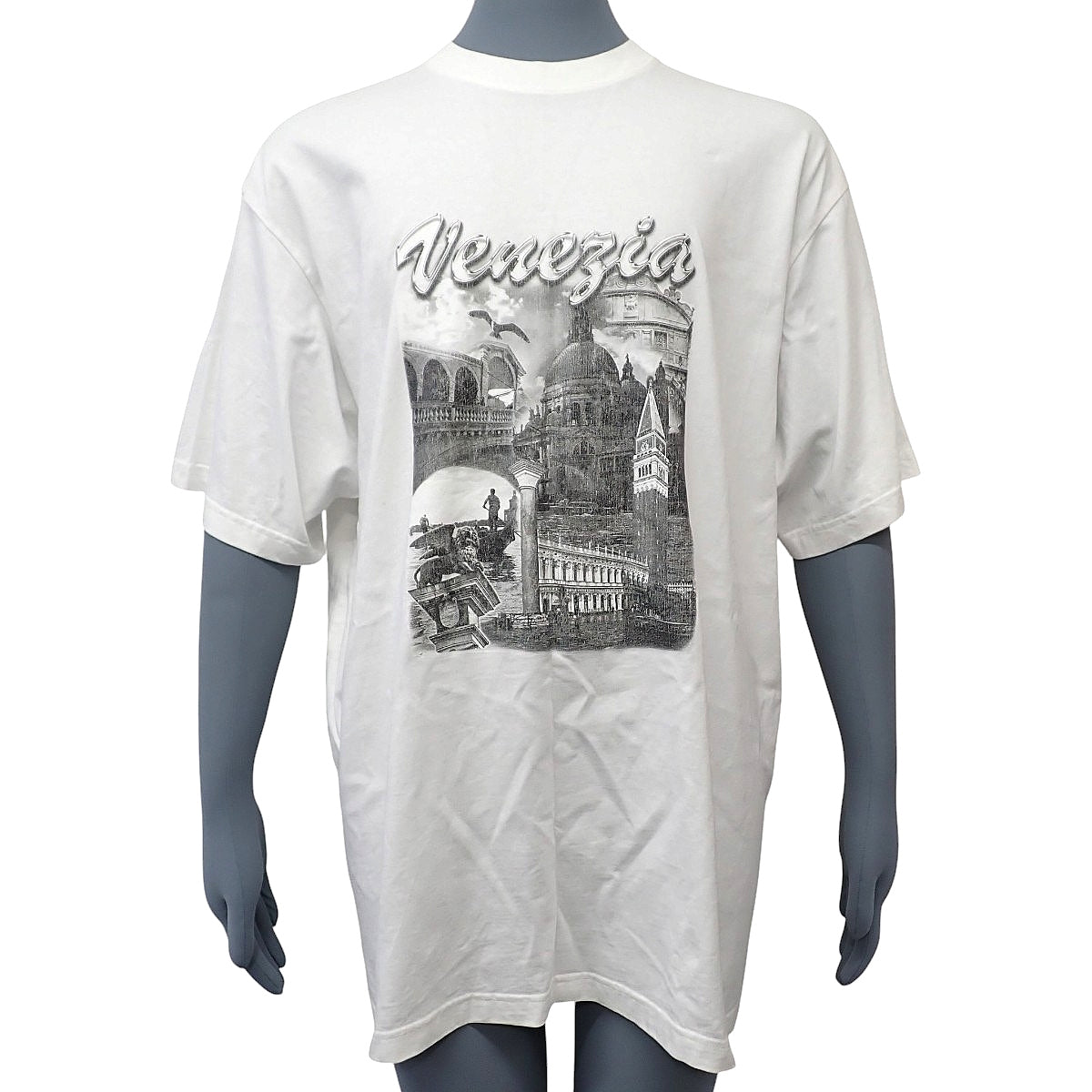 ヴェネツィア グラフィティプリント オーバーサイズ Tシャツ 2020年 XS