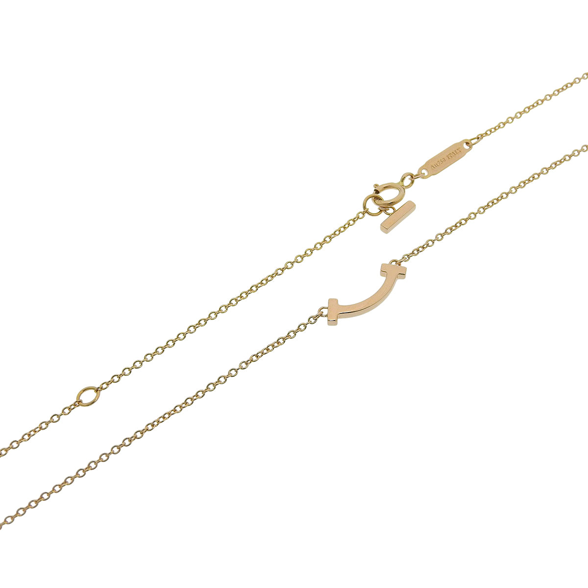 Smile Pendant Mini Yellow Gold K18YG 2.3g