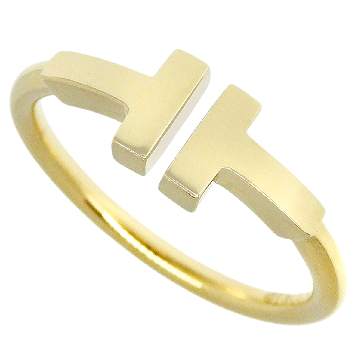 Wire Ring Yellow Gold K18YG Size 10(50) 2.9g