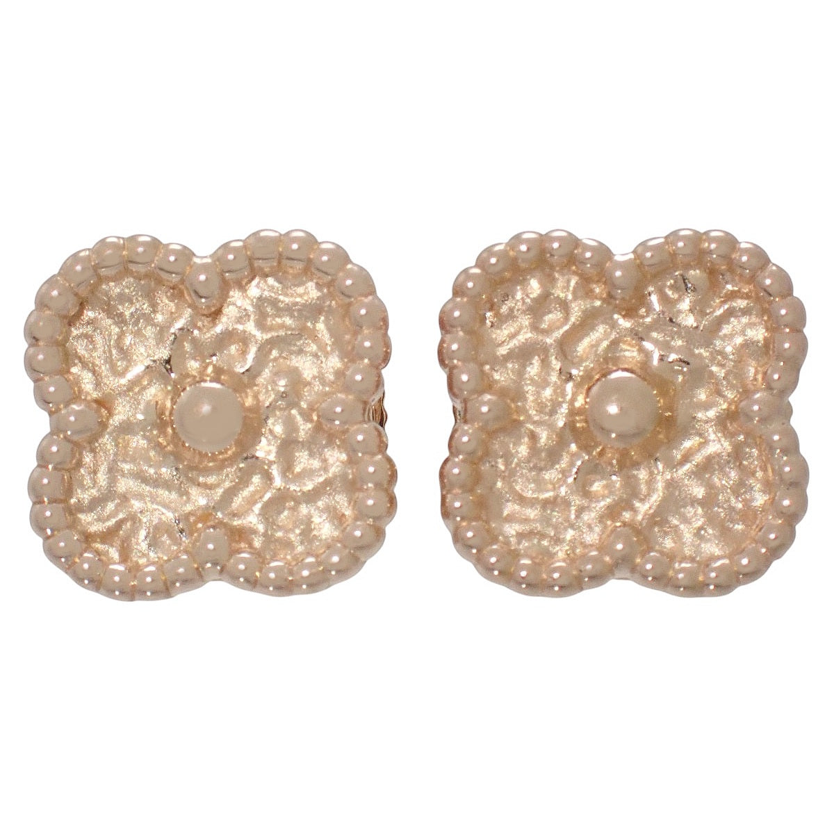 Sweet Alhambra 耳环,玫瑰金,18K金,3.0g