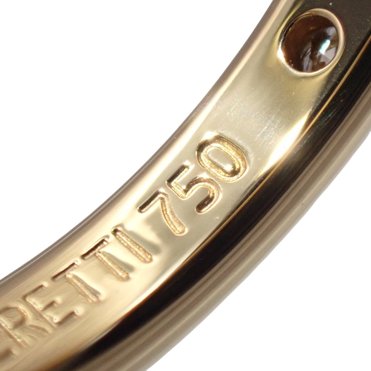 スタッキング バンドリング ダイヤモンド イエローゴールド K18YG 10.5(11.5)号 3.6g