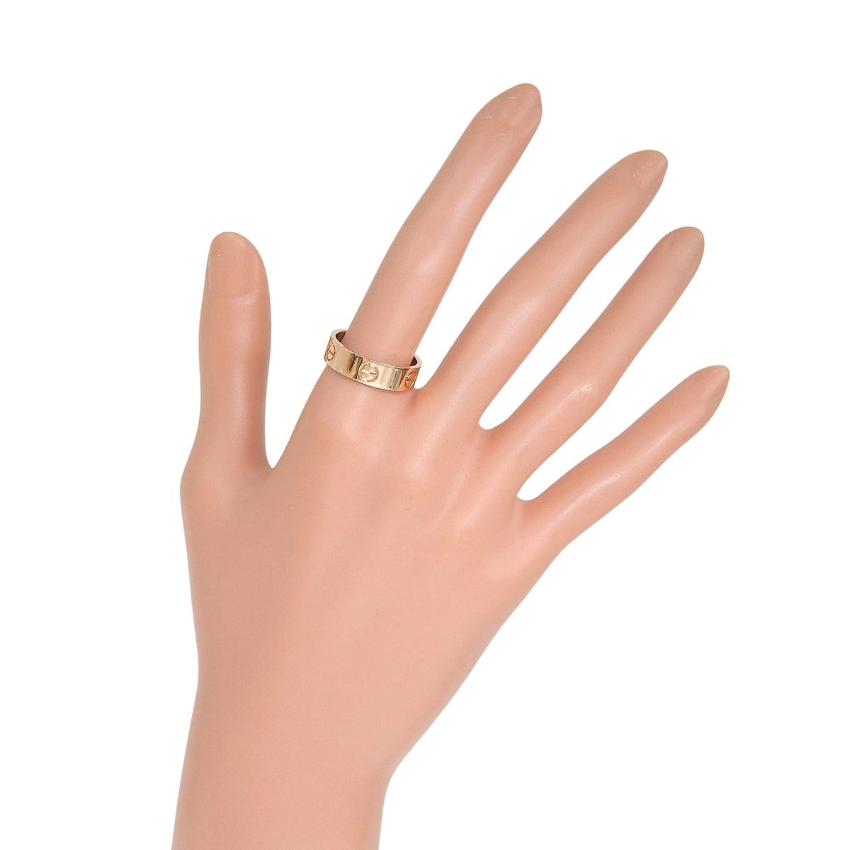 LOVE リング ピンクゴールド K18PG 57 6.0g