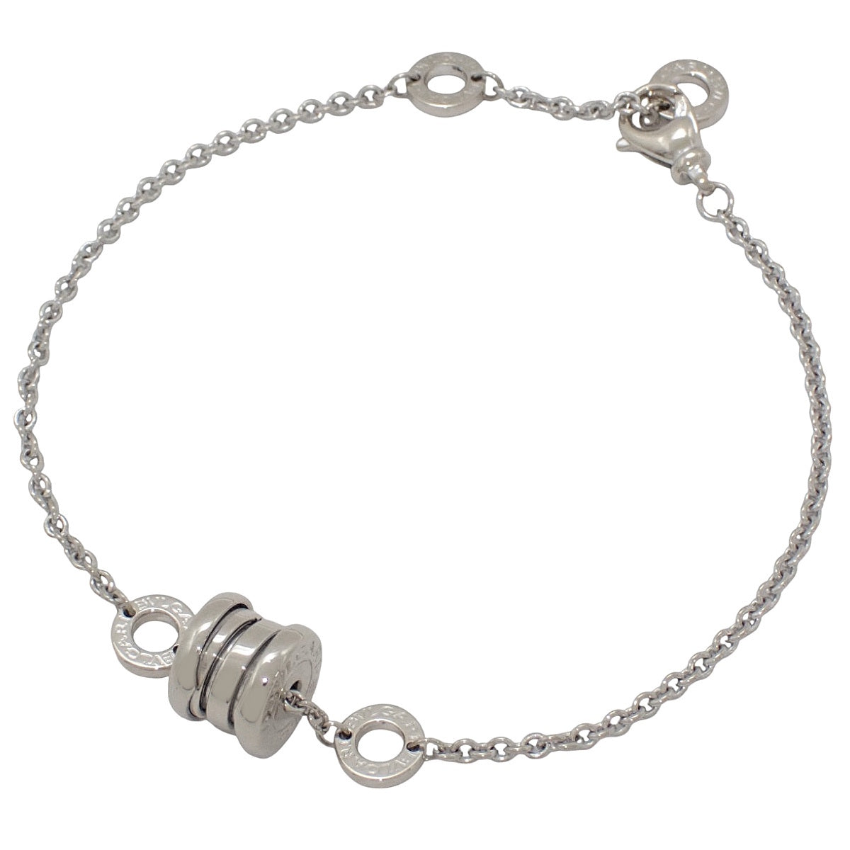 ビー・ゼロワン ブレスレット ホワイトゴールド K18WG 6.4g