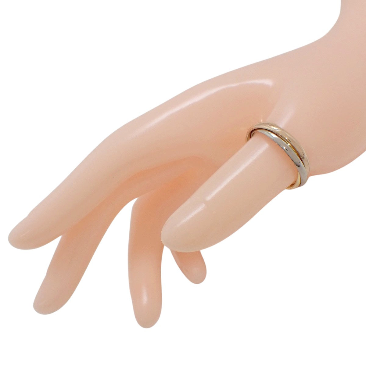 Trinity Ring Small Model K18PG YG WG 58 6.3g