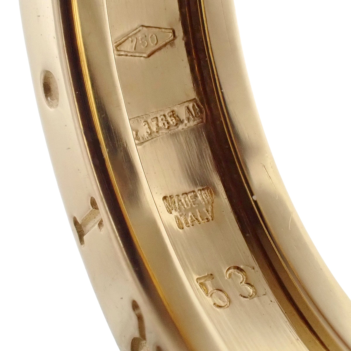 ビー・ゼロワン リング K18YG 53 7.2g