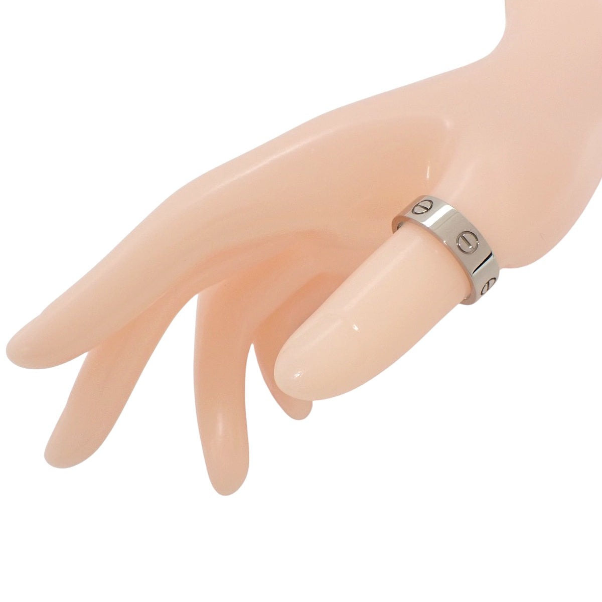 LOVEリング クラシックモデル ホワイトゴールド K18WG 58 9.2g