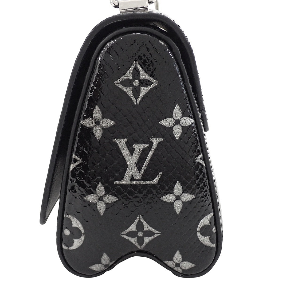 Monogram Python Twist PM Black Silver N96931