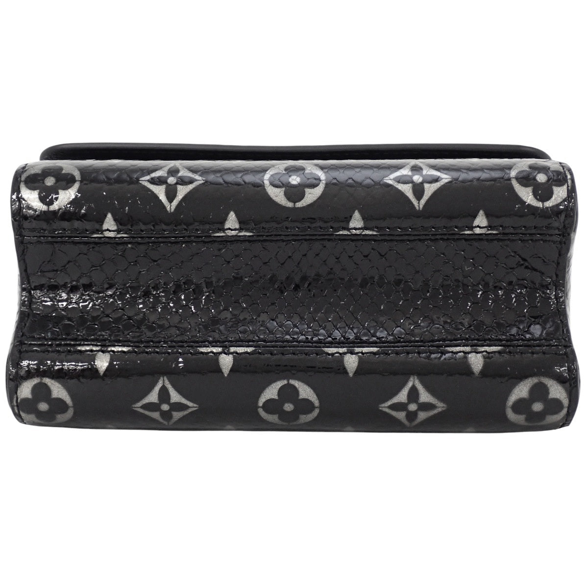 Monogram Python Twist PM Black Silver N96931