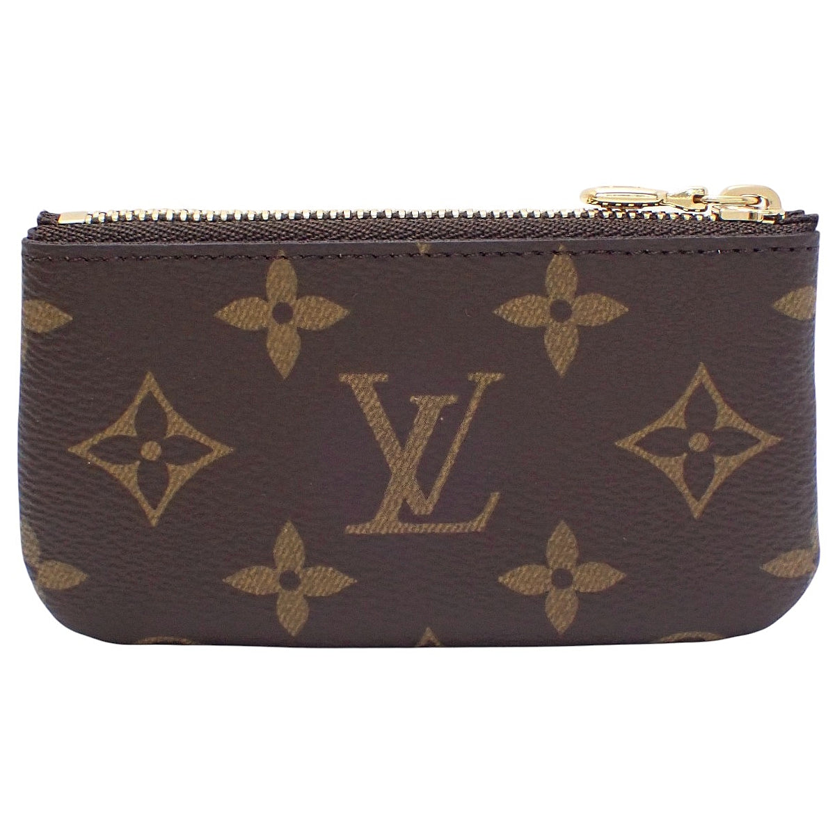 Monogram Key Pouch Pochette Clé Brown M62650
