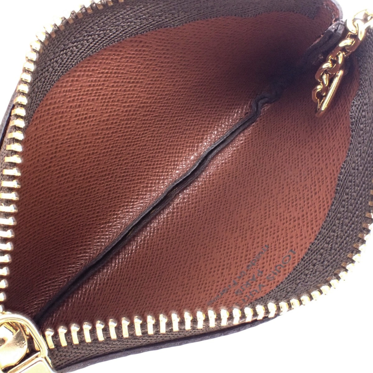 Monogram Key Pouch Pochette Clé Brown M62650