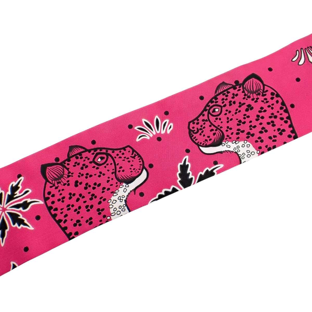 Les Leopards Bandana レオパード バンダナ ツイリー シルク