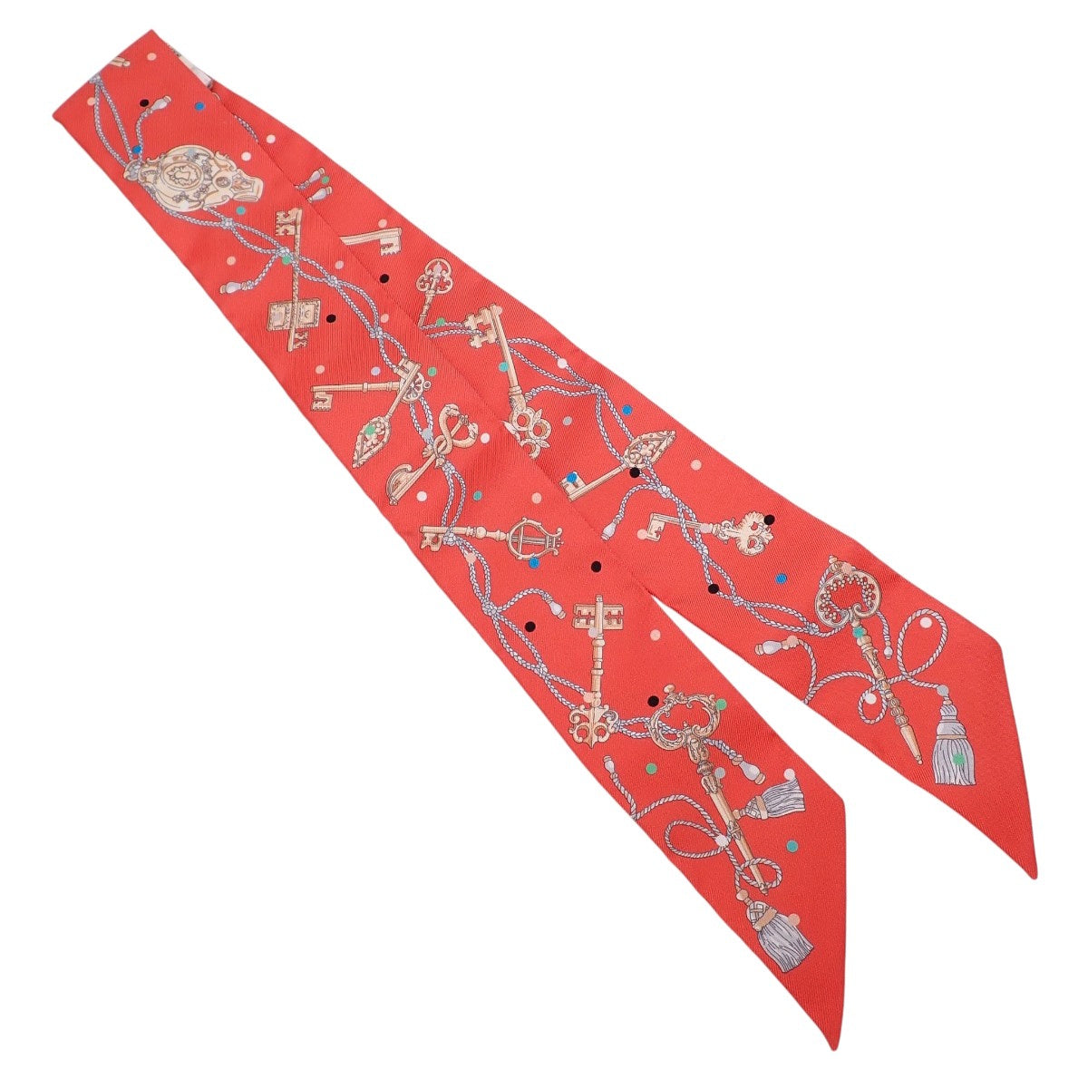 LES CLES A POIS 点々の鍵 ツイリー シルク グレナディン H063871S