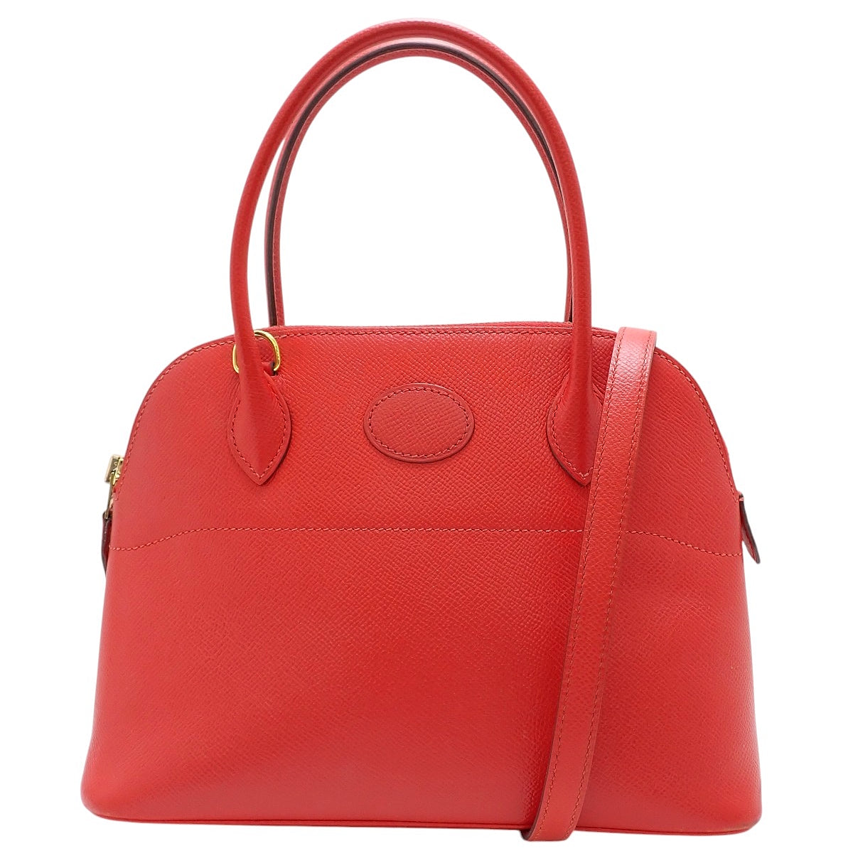 Bolide 27, Epsom leather, Rouge de Cœur, gold hardware, Y stamp
