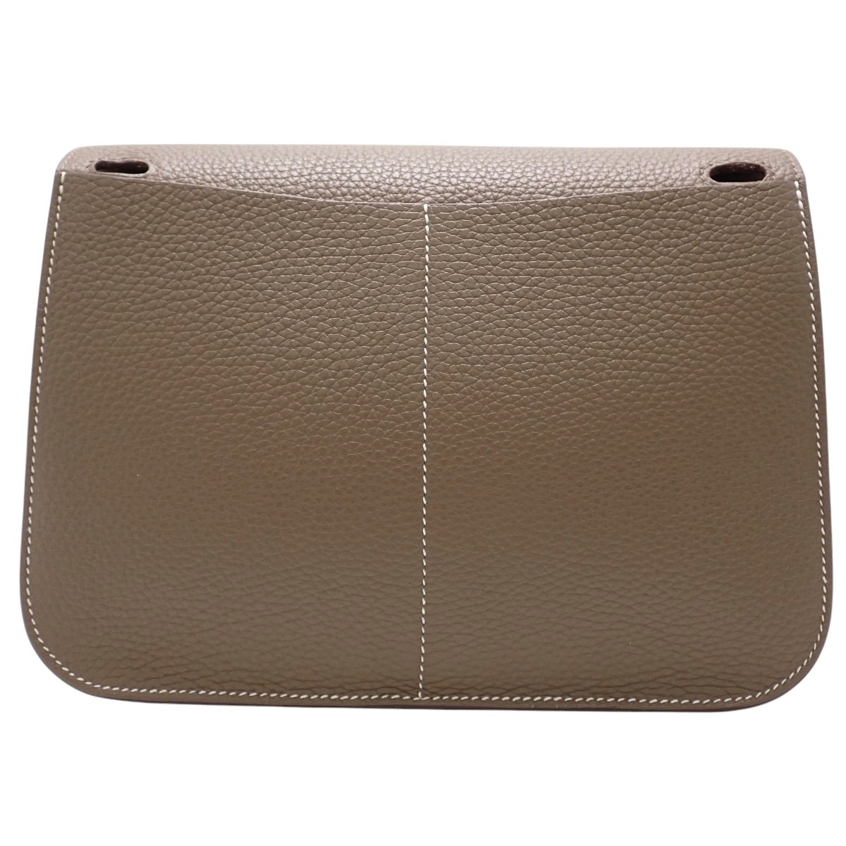 Halzan 25 Taurillon Clemence Etope Gold Hardware B Stamp