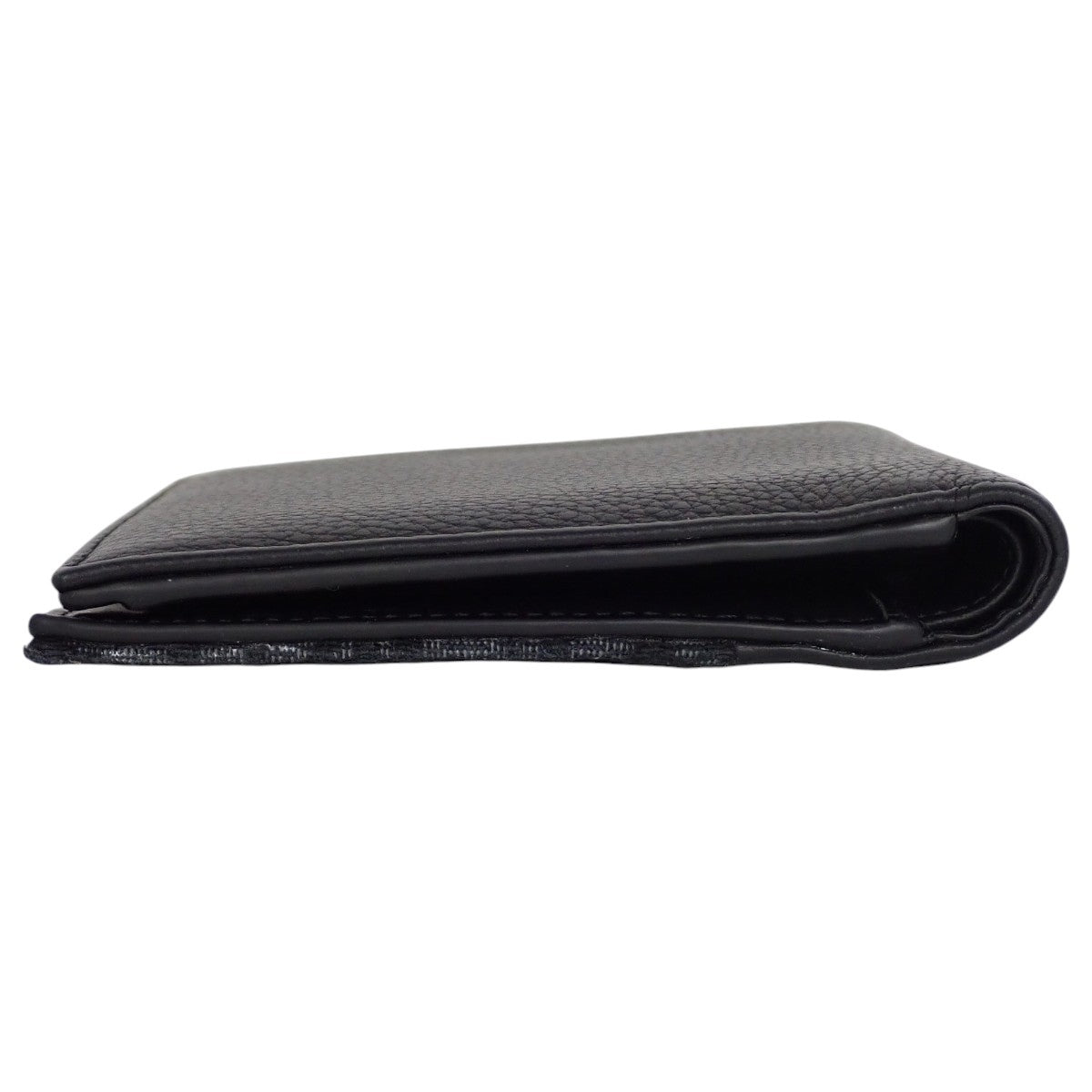Saddle ウォレット コインケース付き レザー ディオール オブリーク ジャカード ブラック 2ADBC306YKS_H03E