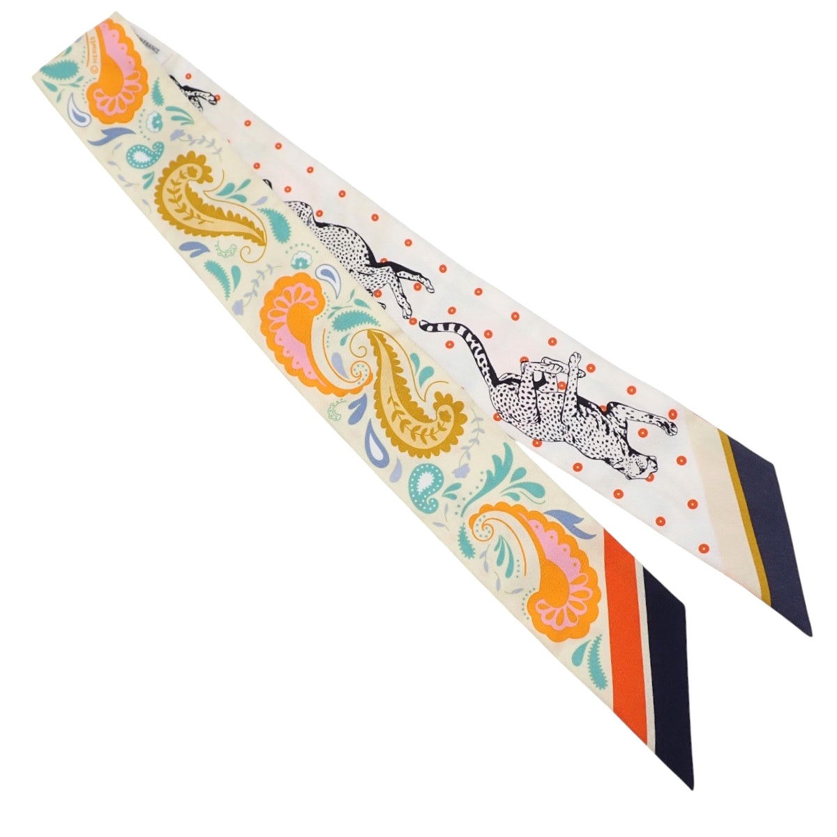 Guepards Bandana チーター・バンダナ ツイリー シルク H064179S 07