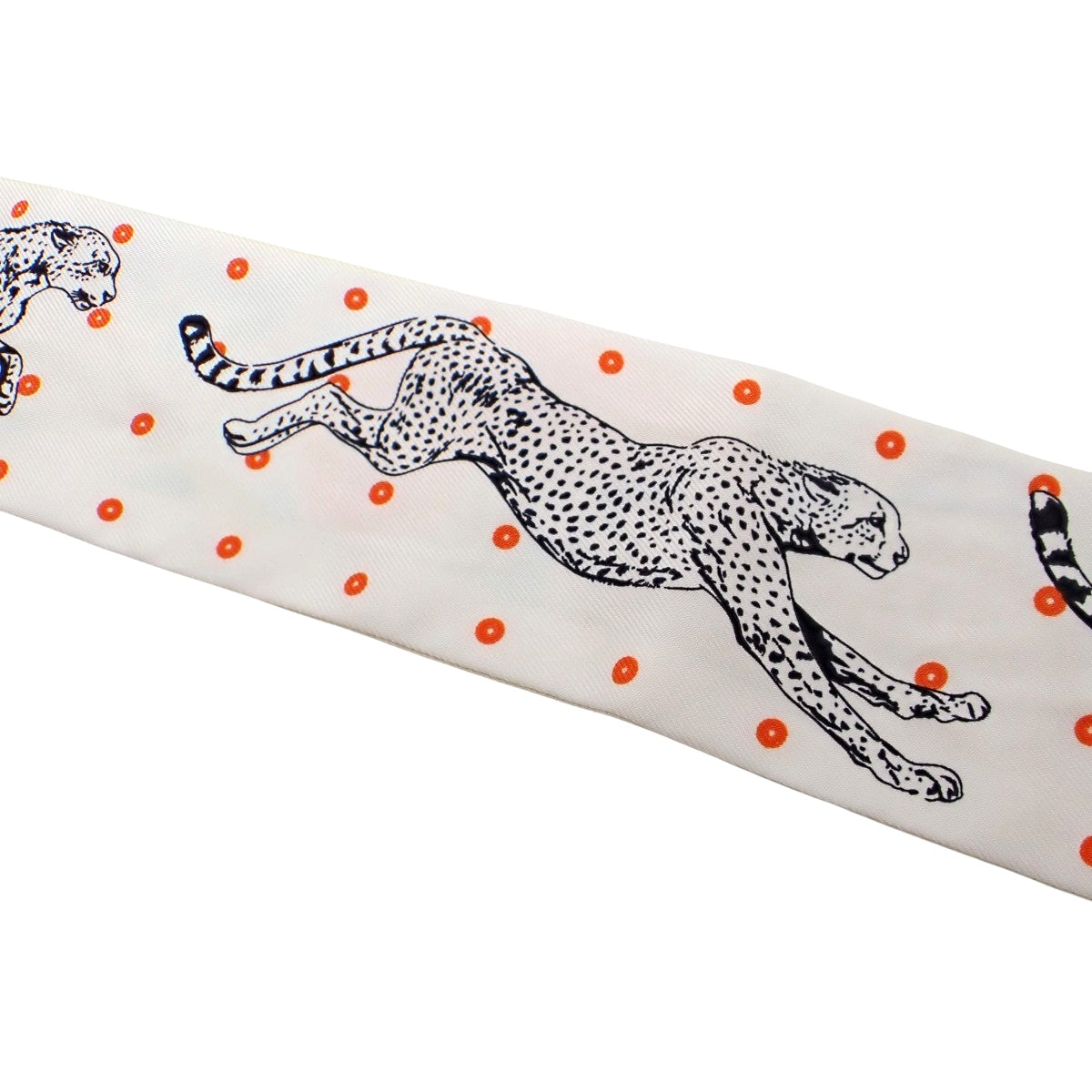 Guepards Bandana チーター・バンダナ ツイリー シルク H064179S 07