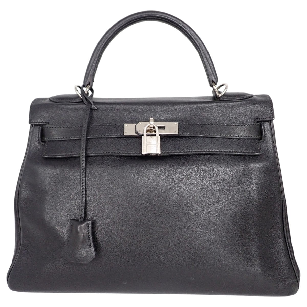 Kelly 32 (interior stitching) Vogaliver palladium hardware black silver hardware □D stamp