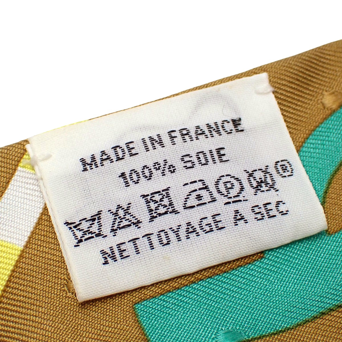 Bouclerie Moderne モダンなバックル ツイリー シルク タバ ローズ ブルー H06351S 03
