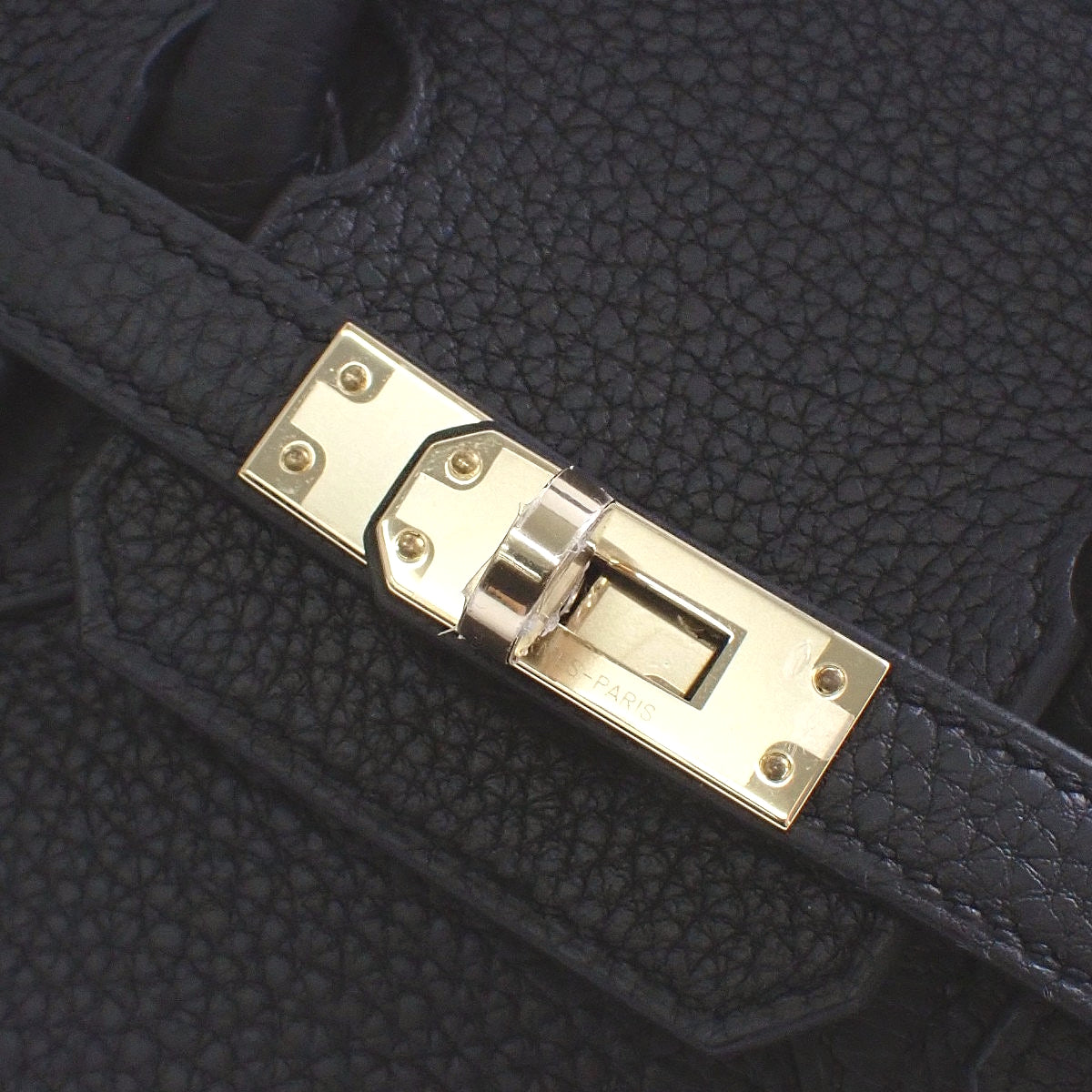 【新品】バーキン25 トゴ ブラック ゴールド金具 K刻印