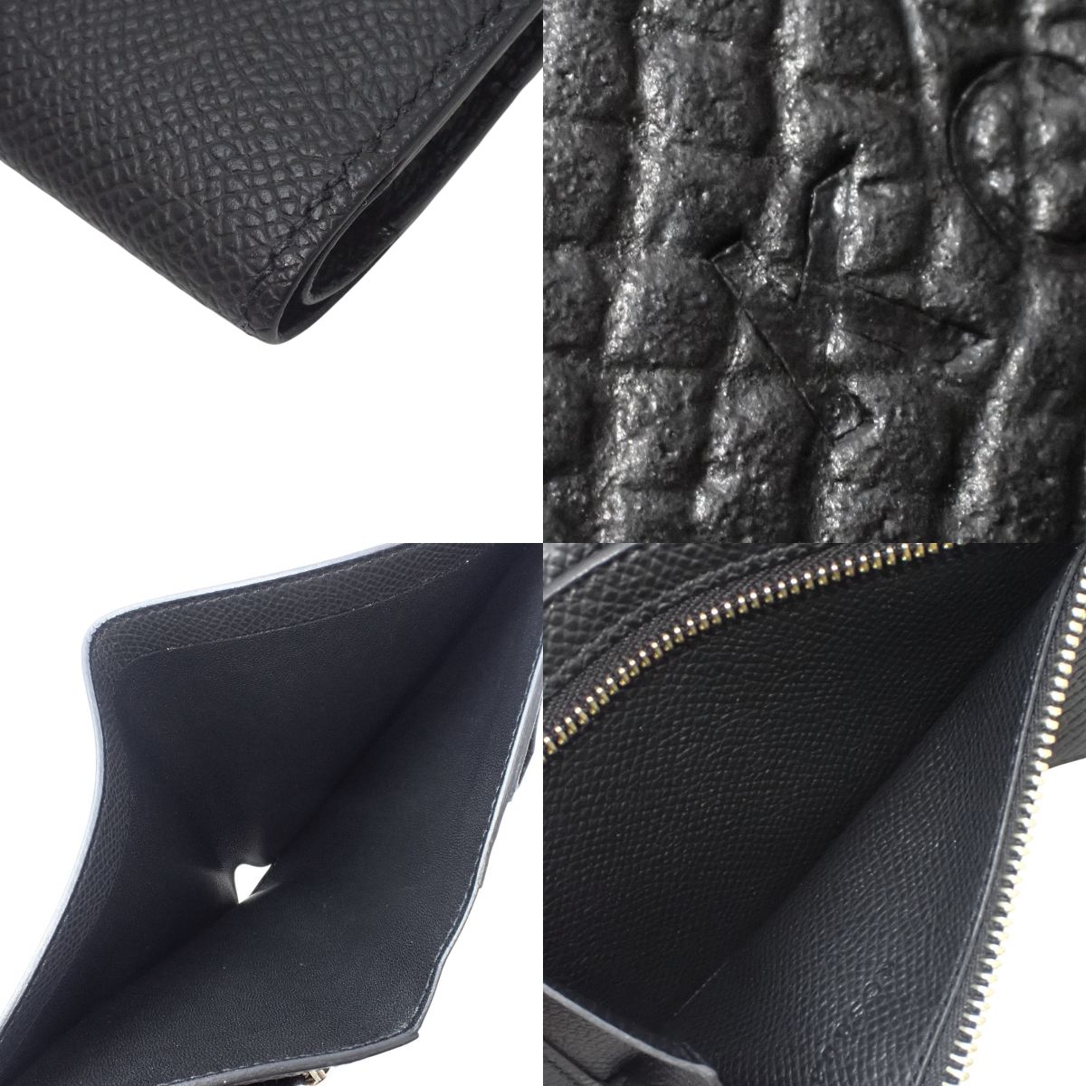 ベアンコンパクト ヴォーエプソン ブラック ゴールド金具 K刻印