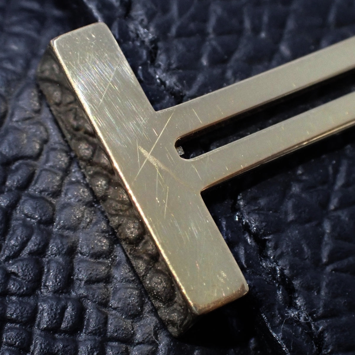 ベアンコンパクト ヴォーエプソン ブラック ゴールド金具 K刻印