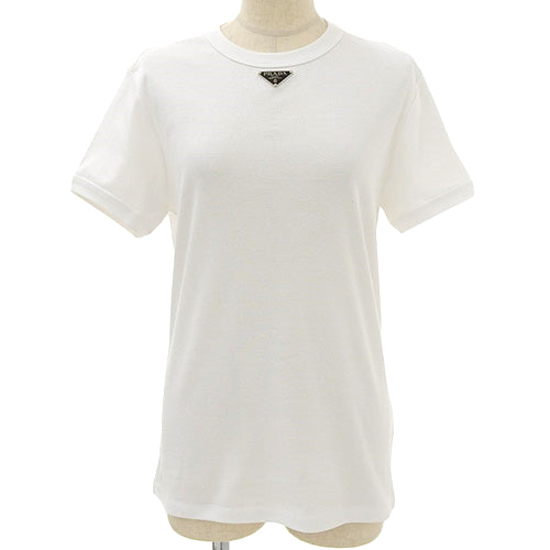 Logo Plate T-Shirt Apparel Clothing Fashion Short Sleeve XS Cotton